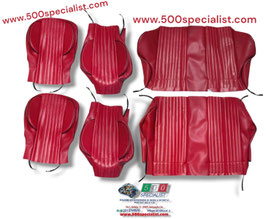 SELLERIA ROSSA MODELLO SPORTIVO 500 L CON BOMBATURE