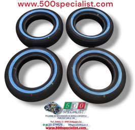 4 PNEUMATICI 125 80 R12 62S NUVOLARI CON FASCIA BIANCA