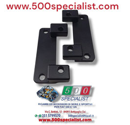 COPPIA STAFFE ALZA BRACCETTI MODIFICA PER ASSETTO RIBASSATO ATTACCO 500 SU 126