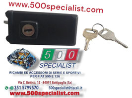MANIGLIA COFANO MOTORE CON CHIAVE FIAT 126