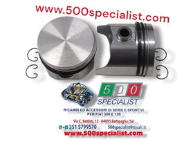 COPPIA PISTONI STANDARD DIAMETRO 77,00 PER 126  (650 cc) PANDA 30