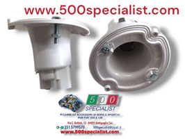 COPPIA PORTALAMPADE FANALINI ANTERIORI 500 F - L - R - GIARDINETTA