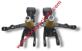 COPPIA FUSELLI CON CUSCINETTI A SFERA E DOPPIO INGRASSATORE - 500 F - L - R - 126 (595 cc)