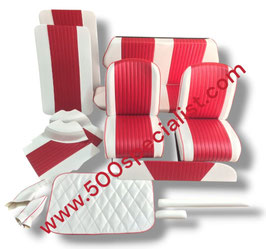 SELLERIA  SPORTIVA COMPLETA  COLORE  ROSSA E BIANCO