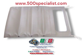 CAPOTE LUNGA TELO BEIGE MONTATA CON TELAIO FIAT 500 N D