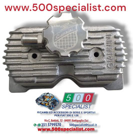 COPERCHIO PUNTERIE IN ALLUMINIO GIANNINI NUOVO MODELLO CON TAPPO A VITE PER FIAT 500 - 126