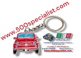 PORTACHIAVI VINTAGE 500 ROSSA