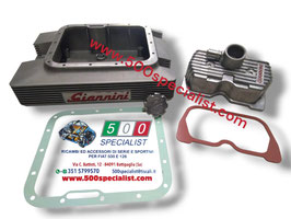 KIT COPPA 5 LT GIANNINI  SCOMPONIBILE (NUOVA PRODUZIONE) + COPERCHIO GIANNINI IN ALLUMINIO CON GUARNIZIONI