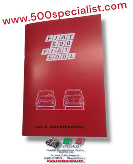 LIBRETTO USO E MANUTENZIONE 500 L