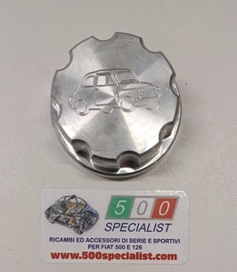 TAPPO SERBATOIO IN ALLUMINIO CON FREGIO 500