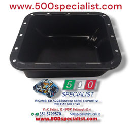 COPPA OLIO MOTORE FIAT 500 N - D - F - L - R - 126  MODELLO ORIGINALE