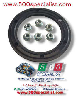 GUARNIZIONE TRA GALLEGGIANTE E SERBATOIO FIAT 500 - 126 - 600 - 850 ETC.  / AUTOBIANCHI GIARDINETTA - BIANCHINA ETC.