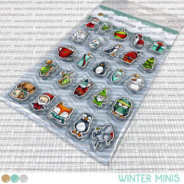 Clear A6 Winter Minis
