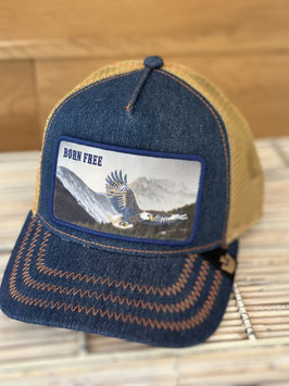 Goorin Bros BORN FREE blau/braun