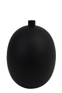 Vase Deko Ø30x42 cm BINCO matt schwarz
