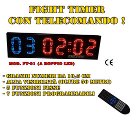 FIGHT TIMER _ Multifunzione con telecomando