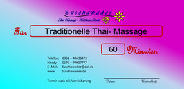 Traditionelle Thai- Massage