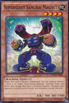 Superstarker Samurai Magnet