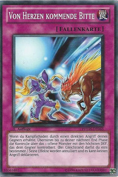 Von Herzen kommende Bitte