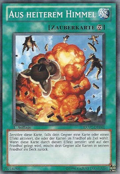 Aus heiterem Himmel