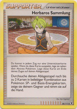 Herbaros Sammlung