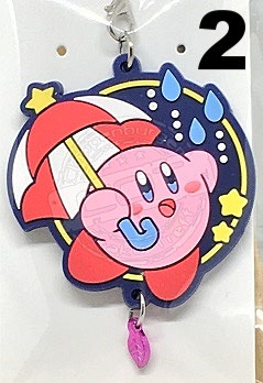 Kirby mit Schirm