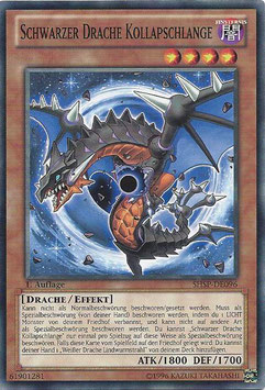 Schwarzer Drache Kollapschlange