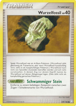 Wurzelfossil