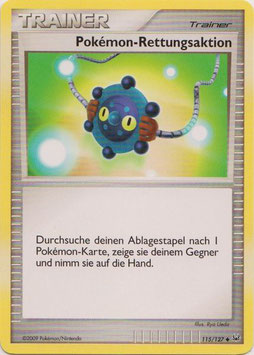 Pokémon-Rettungsaktion
