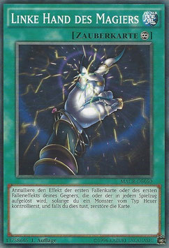 Linke Hand des Magiers