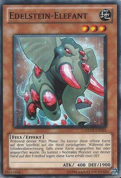 Edelstein-Elefant