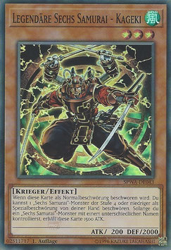 Legendäre Sechs Samurai - Kageki