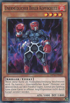Unermüdlicher Boxer Kopfschutz