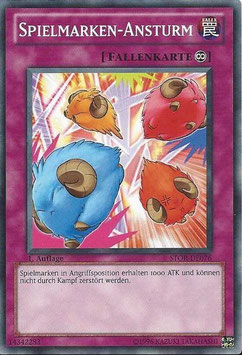 Spielmarken-Ansturm