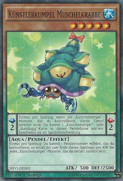 Künstlerkumpel Muschelkrabbe