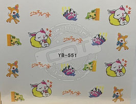 Jewelpet Nagelsticker Motiv 9