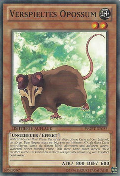 Verspieltes Opossum