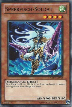 Speerfisch-Soldat