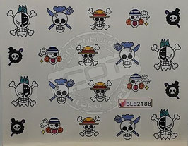 One Piece Nagelsticker Motiv 7