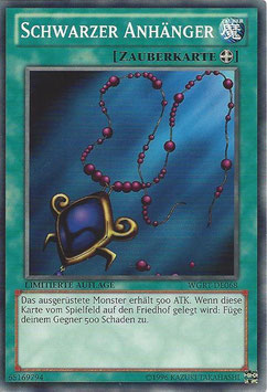Schwarzer Anhänger