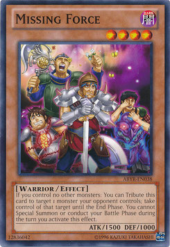 Missing Force