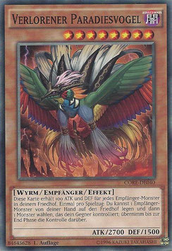 Verlorener Paradiesvogel