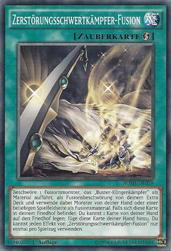 Zerstörungsschwertkämpfer-Fusion