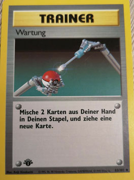 Wartung