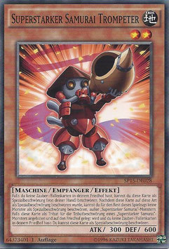 Superstarker Samurai Trompeter