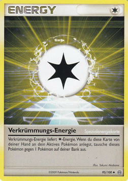 Verkrümmungs-Energie