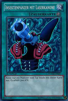 Insektenpanzer mit Laserkanone