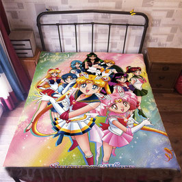 Sailor Moon Flanell Decke