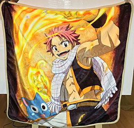 Fairy Tail Flanell Decke