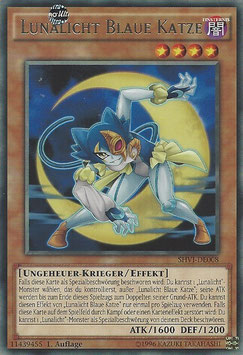 Lunalicht blaue Katze